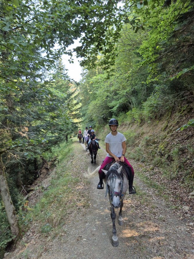 Balade à cheval, été 2026 | Les Sabos de l'Estos